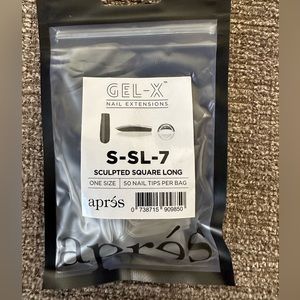 SCULPTED SQUARE LONG REFILL (50 tips per bag) S-SL-7